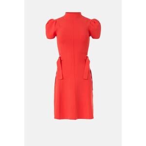 3.1 Phillip Lim Red Puff Sleeve Dress - Size M